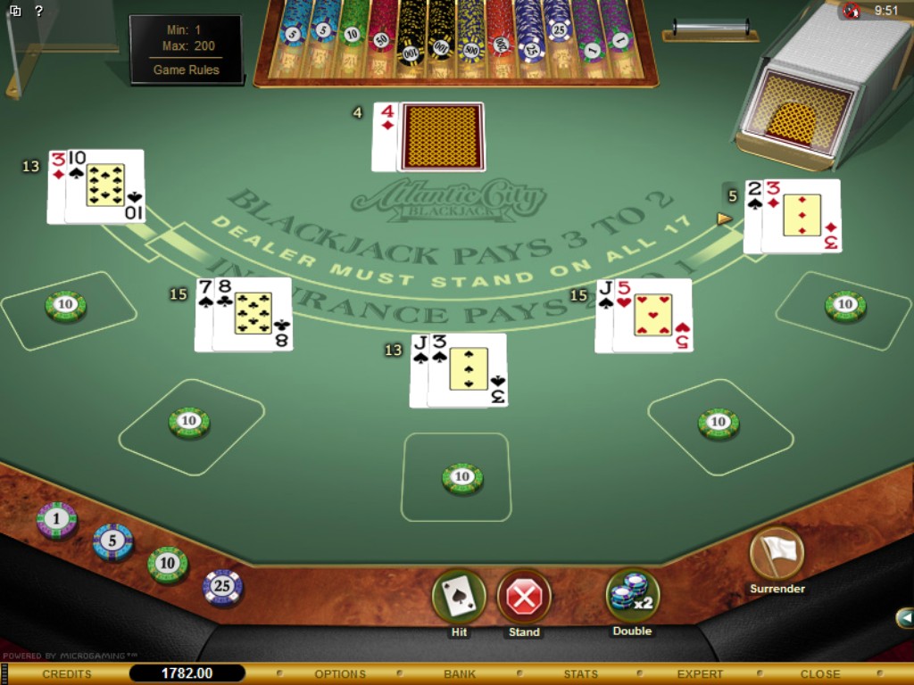 Atlantic City Blackjack Gold