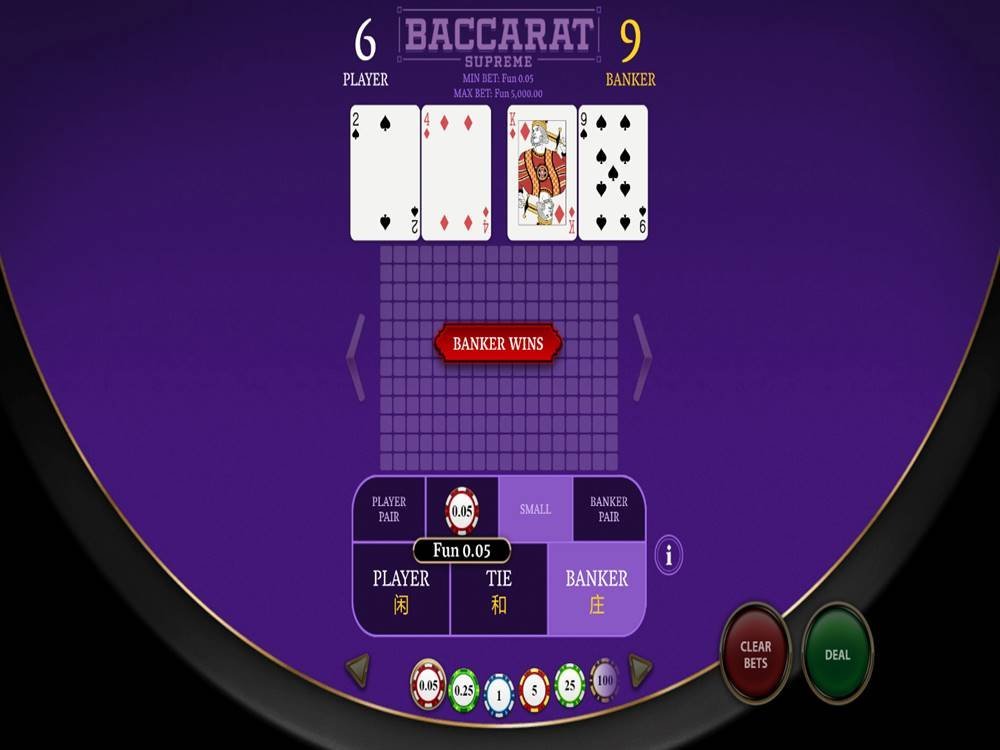 Baccarat Suprême