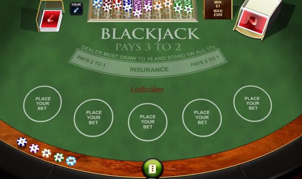 Blackjack Single Deck Multi Main